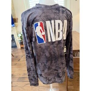 NBA Licensed Tie Dye Long Sleeve Logo Graphic Tee Unisex Small NWT Basketball